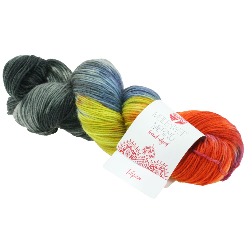 Meilenweit 100 Merino Hand Dyed 616 Vipin