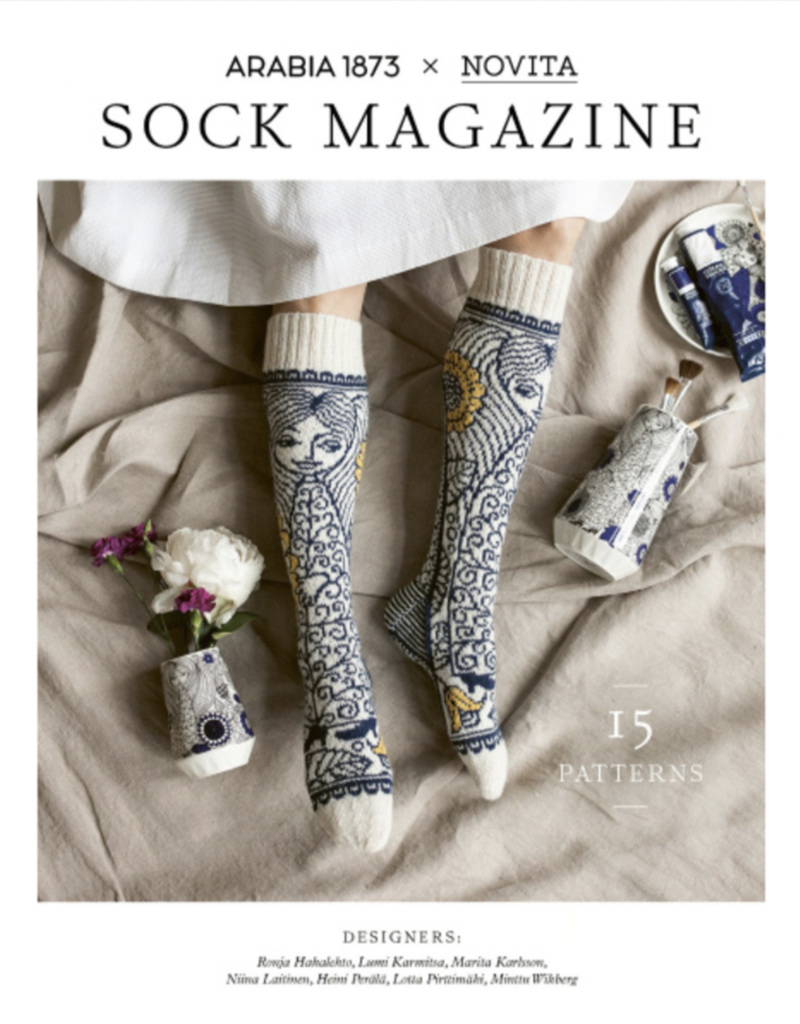 Arabia x Novita Sock magazine