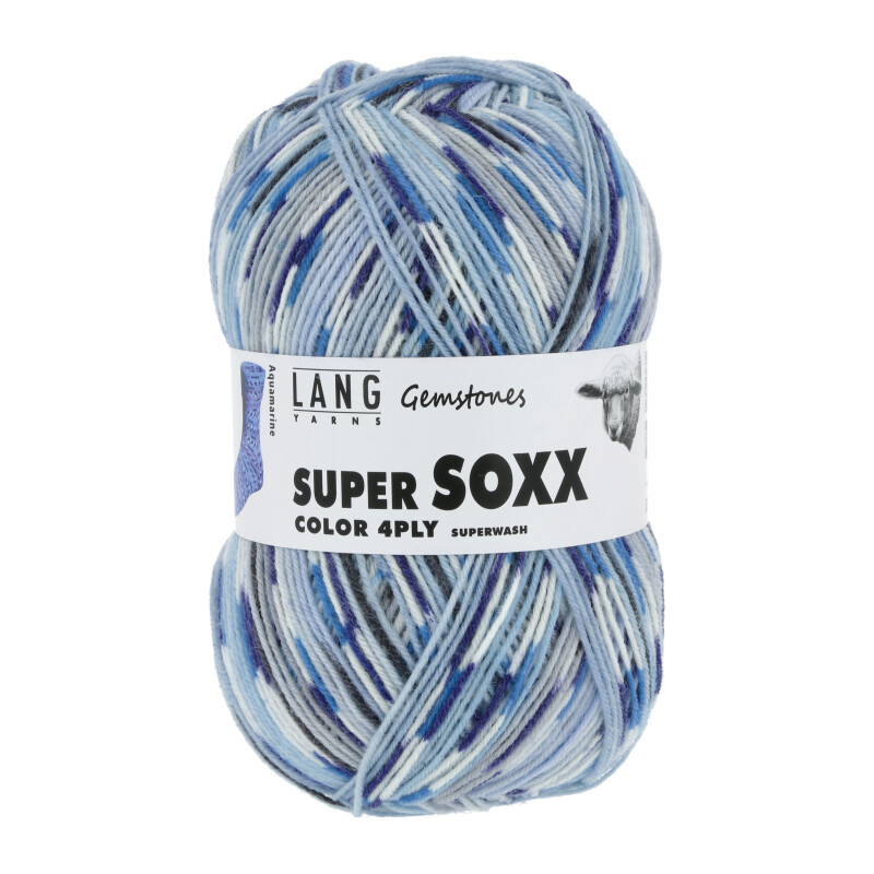 Super Soxx Color 390 Aquamarine