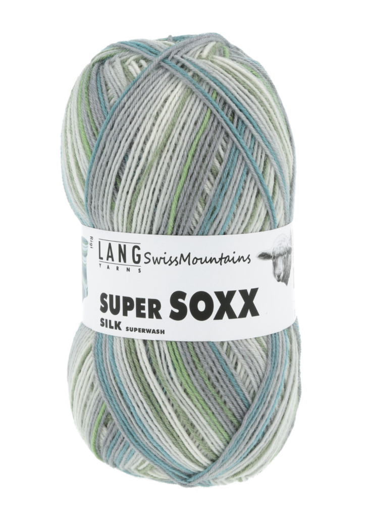 Super Soxx silk color Swiss Mountains 408