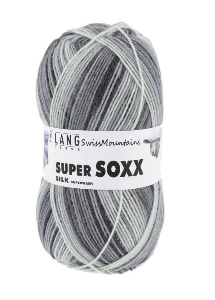 Super Soxx silk color Swiss Mountains 409