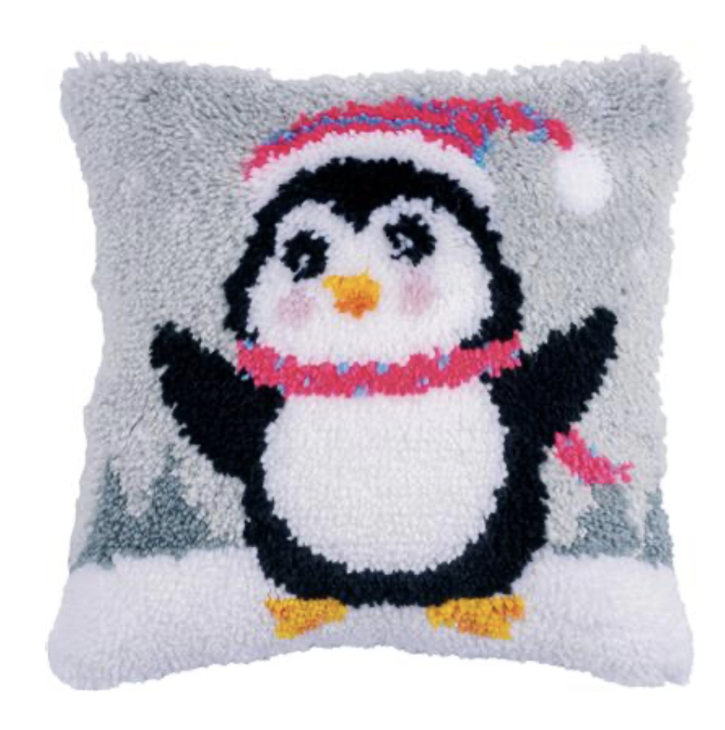 Knoopkussen kit Pinguin