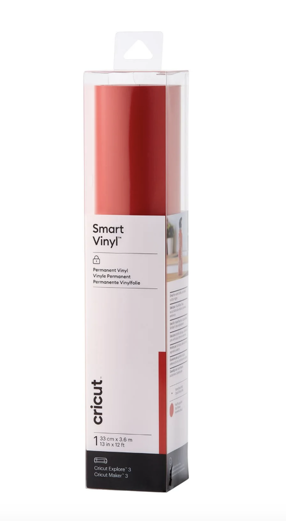 Smart Vinyl Permanent 33x360cm Rood