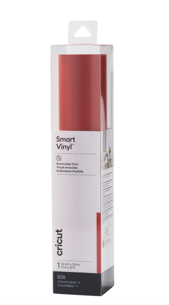 Smart Vinyl Verwijderbaar 33x360cm Rood