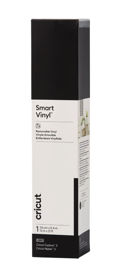 Smart Vinyl Verwijderbaar 33x640cm Zwart