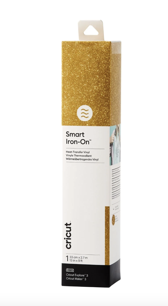 Smart Iron-On 2.7mx33cm Glitter Goud