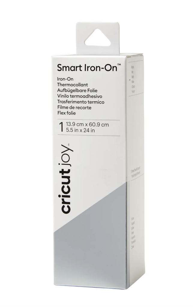 Joy Smart Iron-On Zilver