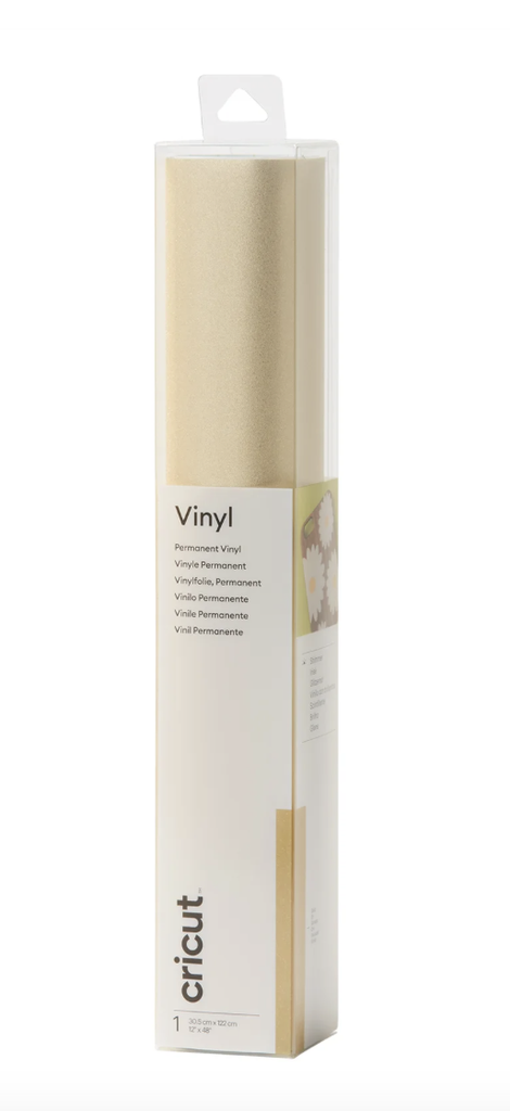 Premium Vinyl Glitter permanent Goud