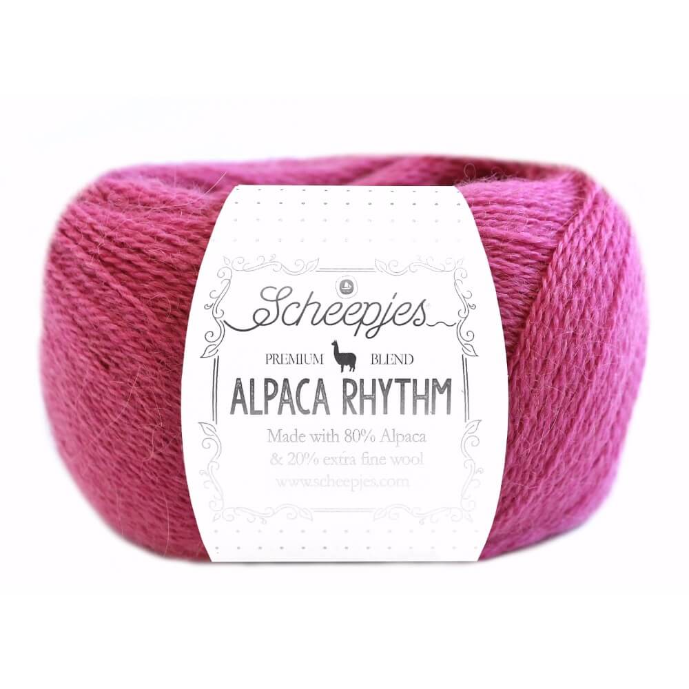 Scheepjes Alpaca Rhythm 25g - 666 Merengue