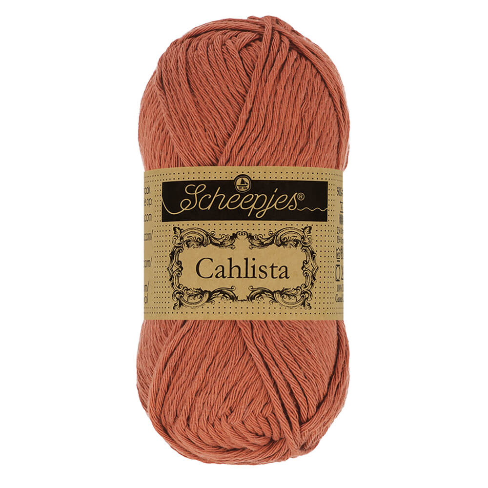 Scheepjes Cahlista 50g - 504 Brick Red