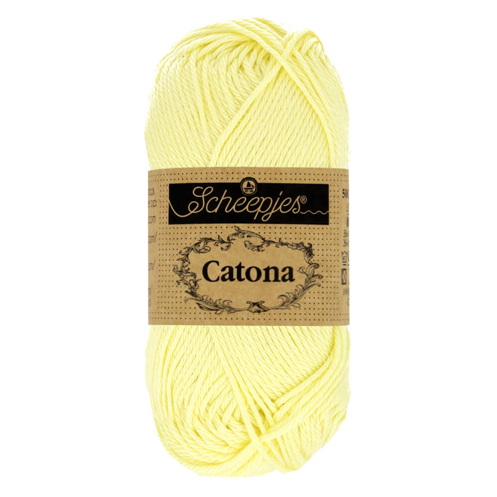 Scheepjes Catona 50g - 100 Lemon Chiffon