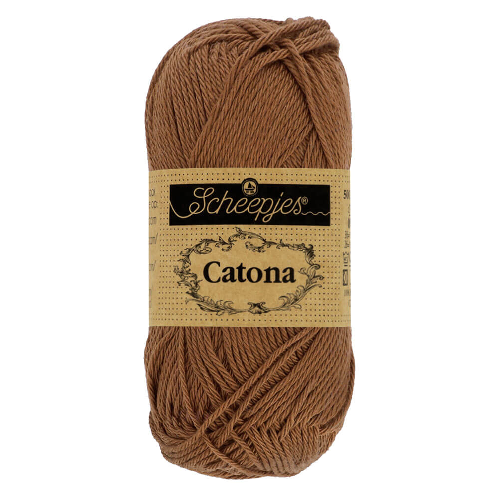 Scheepjes Catona 50g - 157 Root Beer