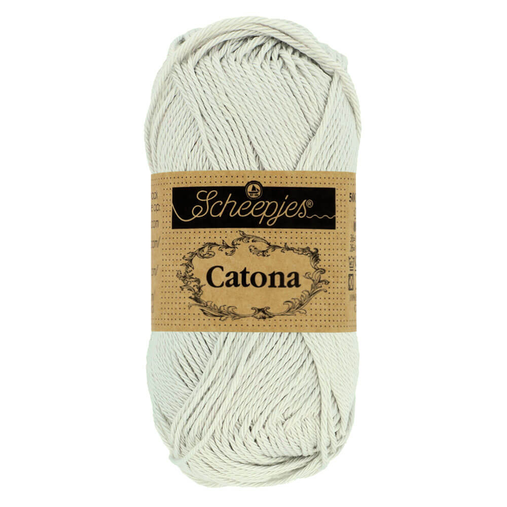 Scheepjes Catona 50g - 172 Light Silver