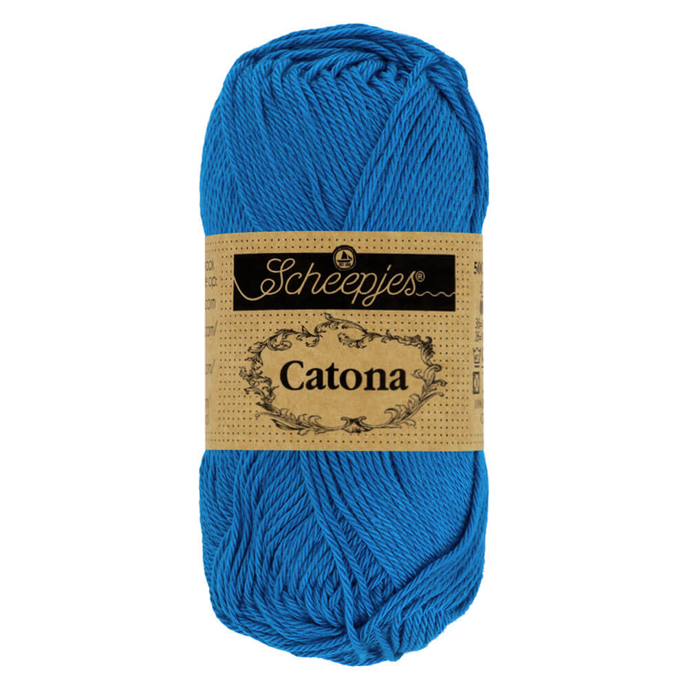 Scheepjes Catona 50g - 201 Electric Blue