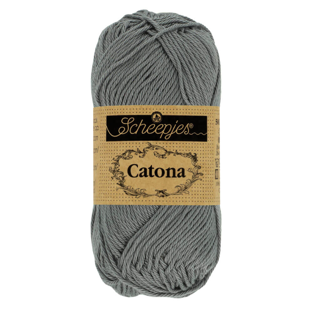 Scheepjes Catona 50g - 242 Metal Grey