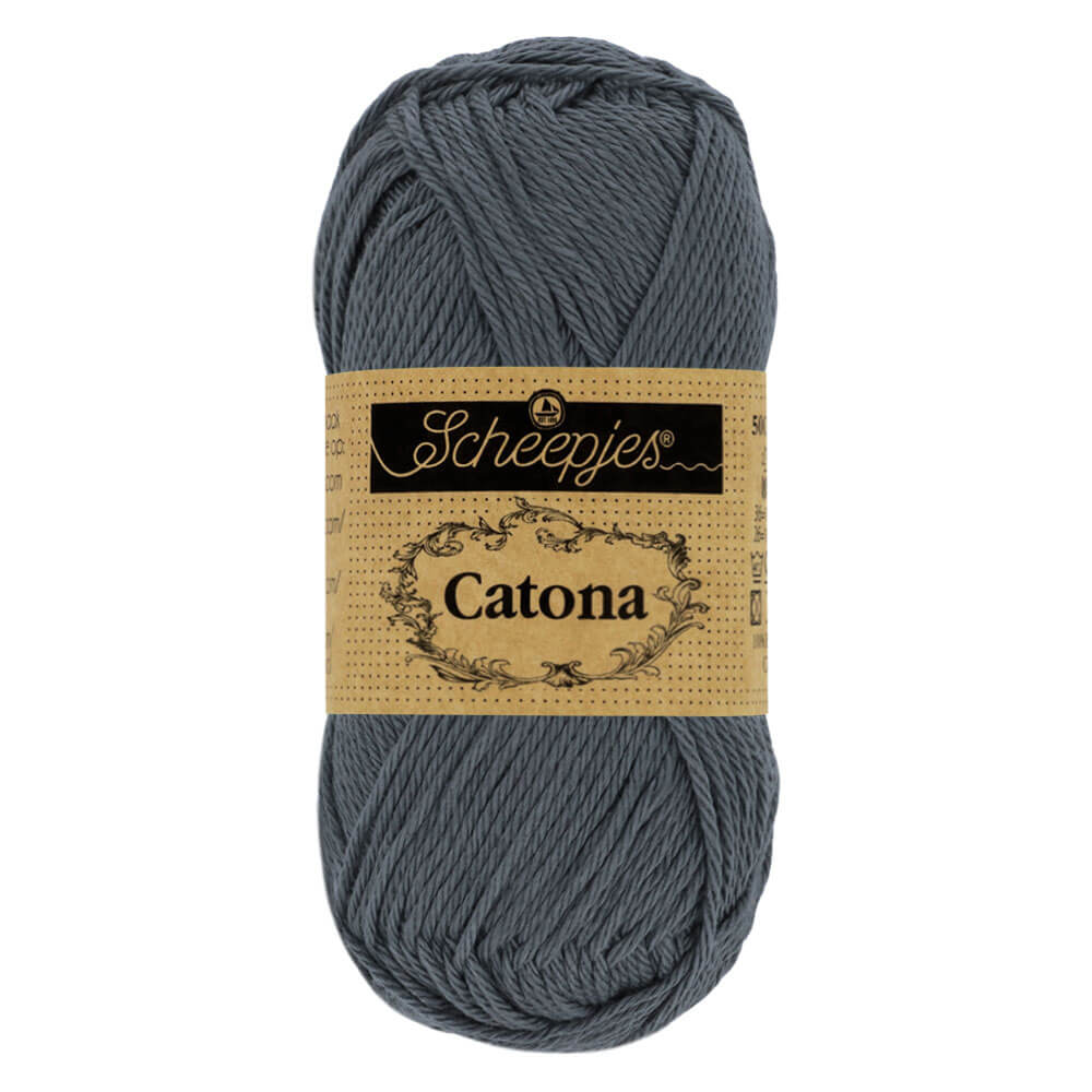 Scheepjes Catona 50g - 393 Charcoal