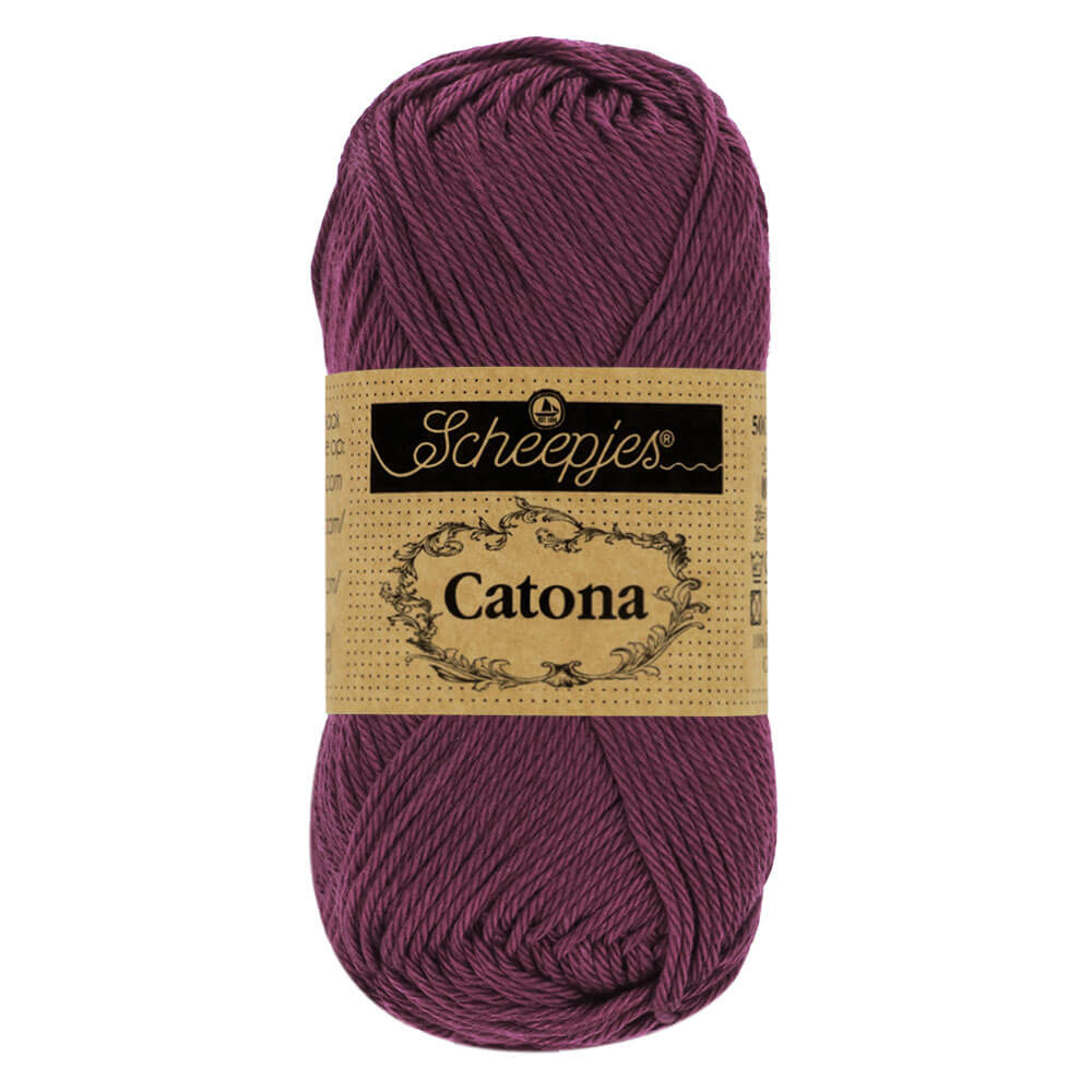 Scheepjes Catona 50g - 394  Shadow Purple