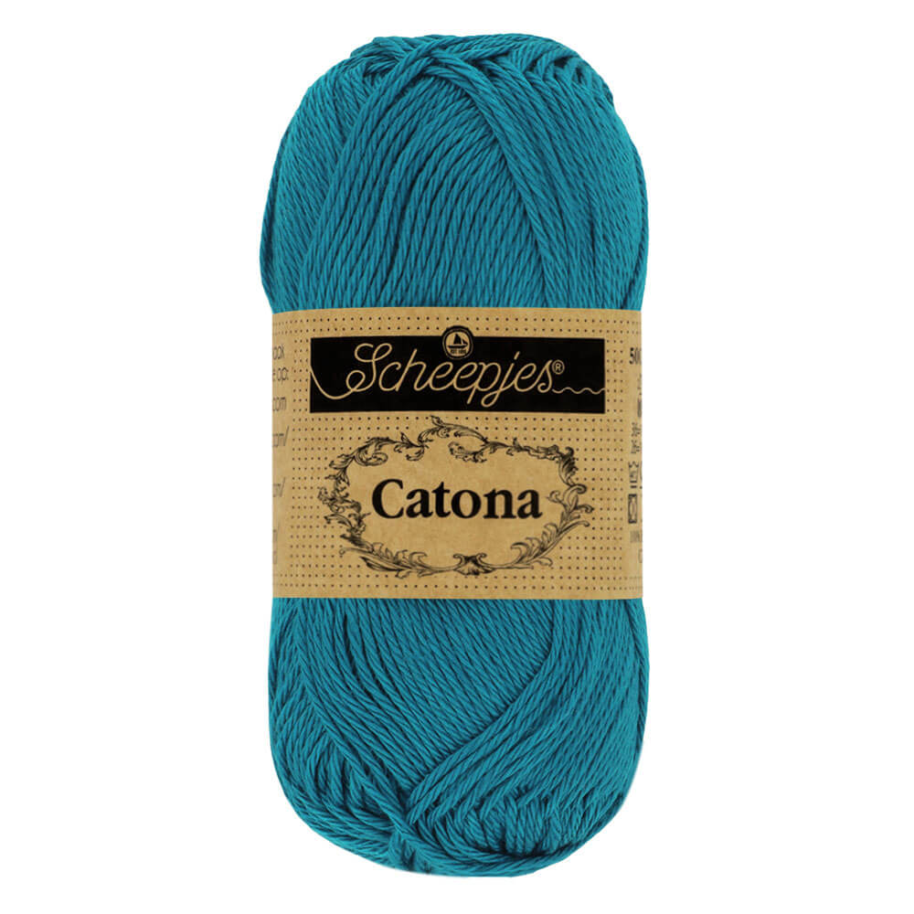 Scheepjes Catona 50g - 400 Petrol Blue