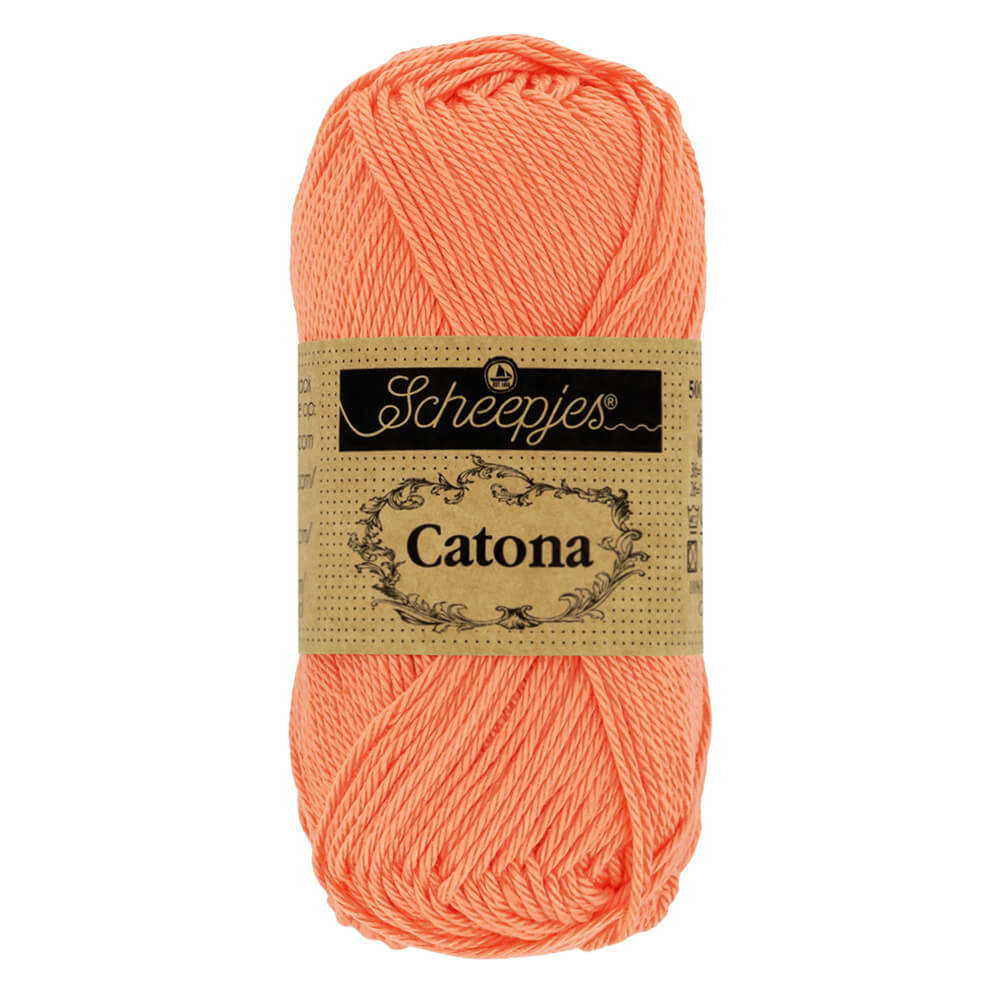 Scheepjes Catona 50g - 410 Rich Coral