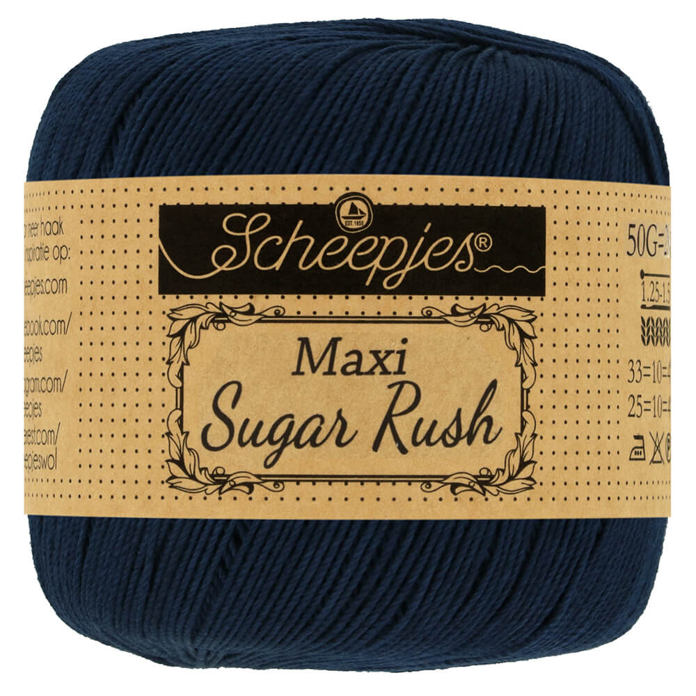 Scheepjes Maxi Sugar Rush 50g - 124 Ultramarine