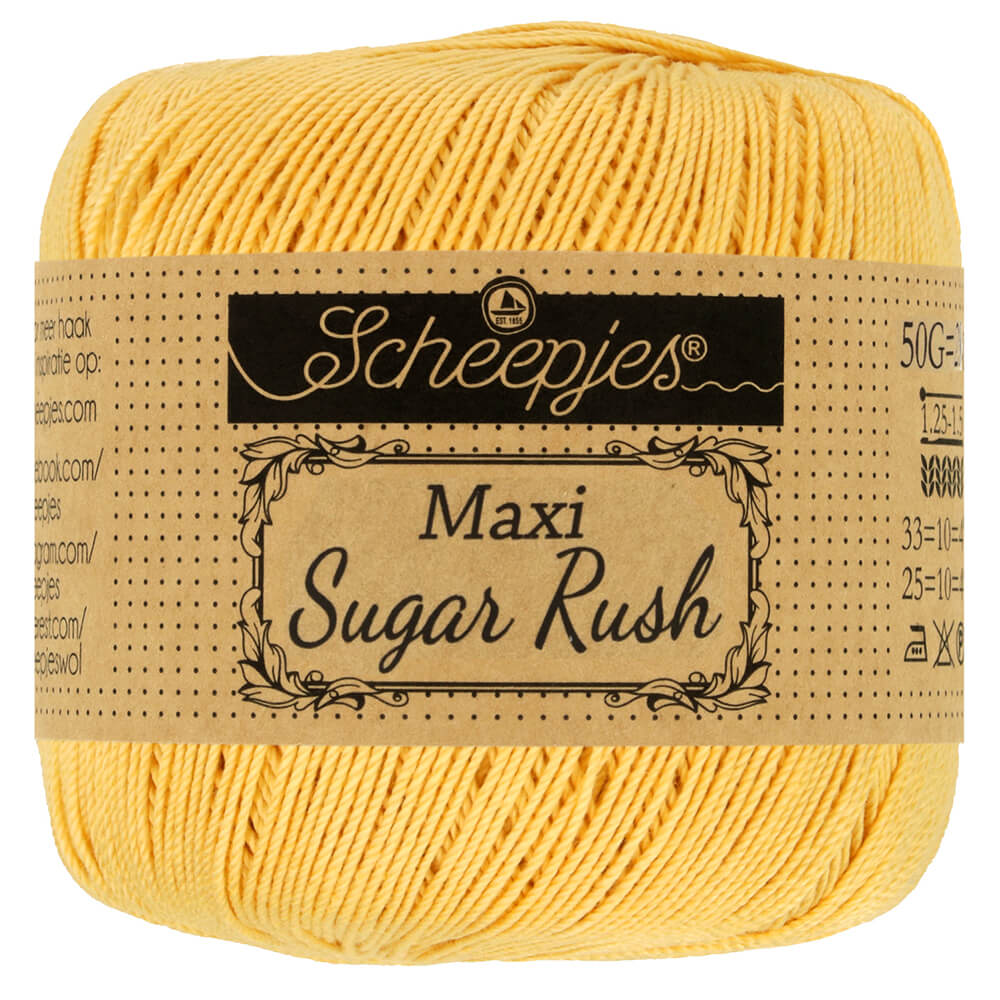 Scheepjes Maxi Sugar Rush 50g - 154 Gold