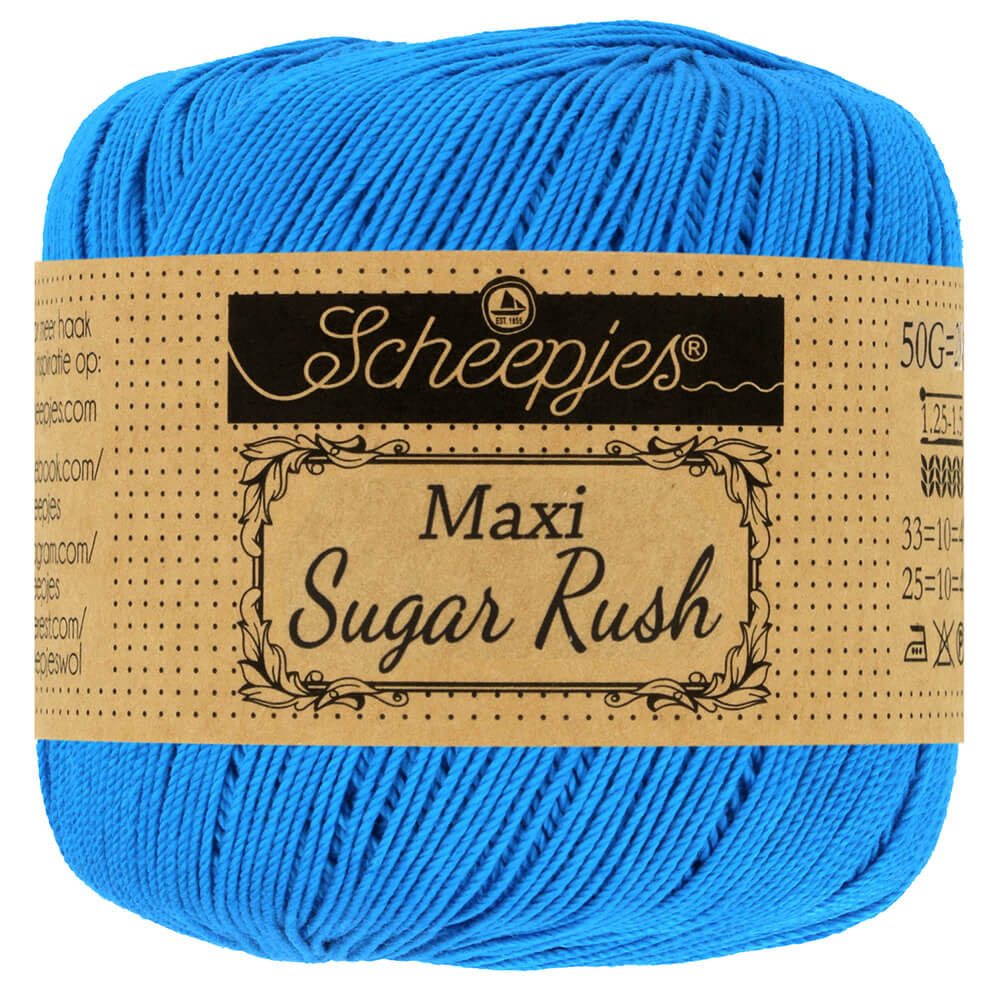 Scheepjes Maxi Sugar Rush 50g - 215 Royal Blue