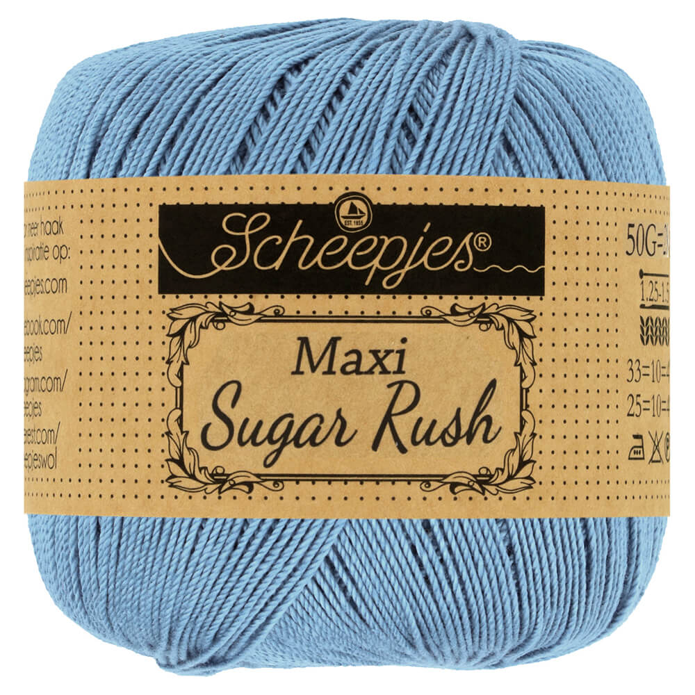 Scheepjes Maxi Sugar Rush 50g - 247 Bluebird