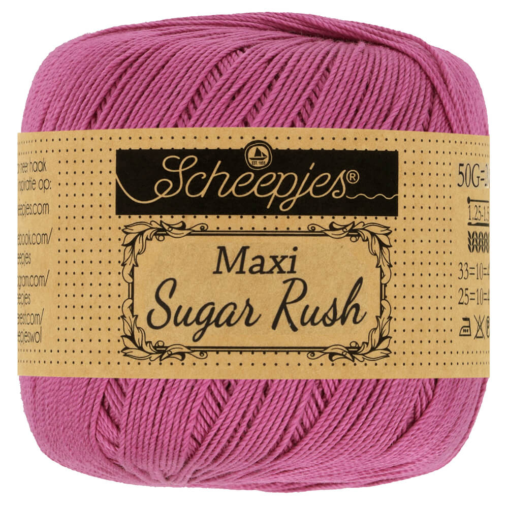 Scheepjes Maxi Sugar Rush 50g - 251 Garden Rose