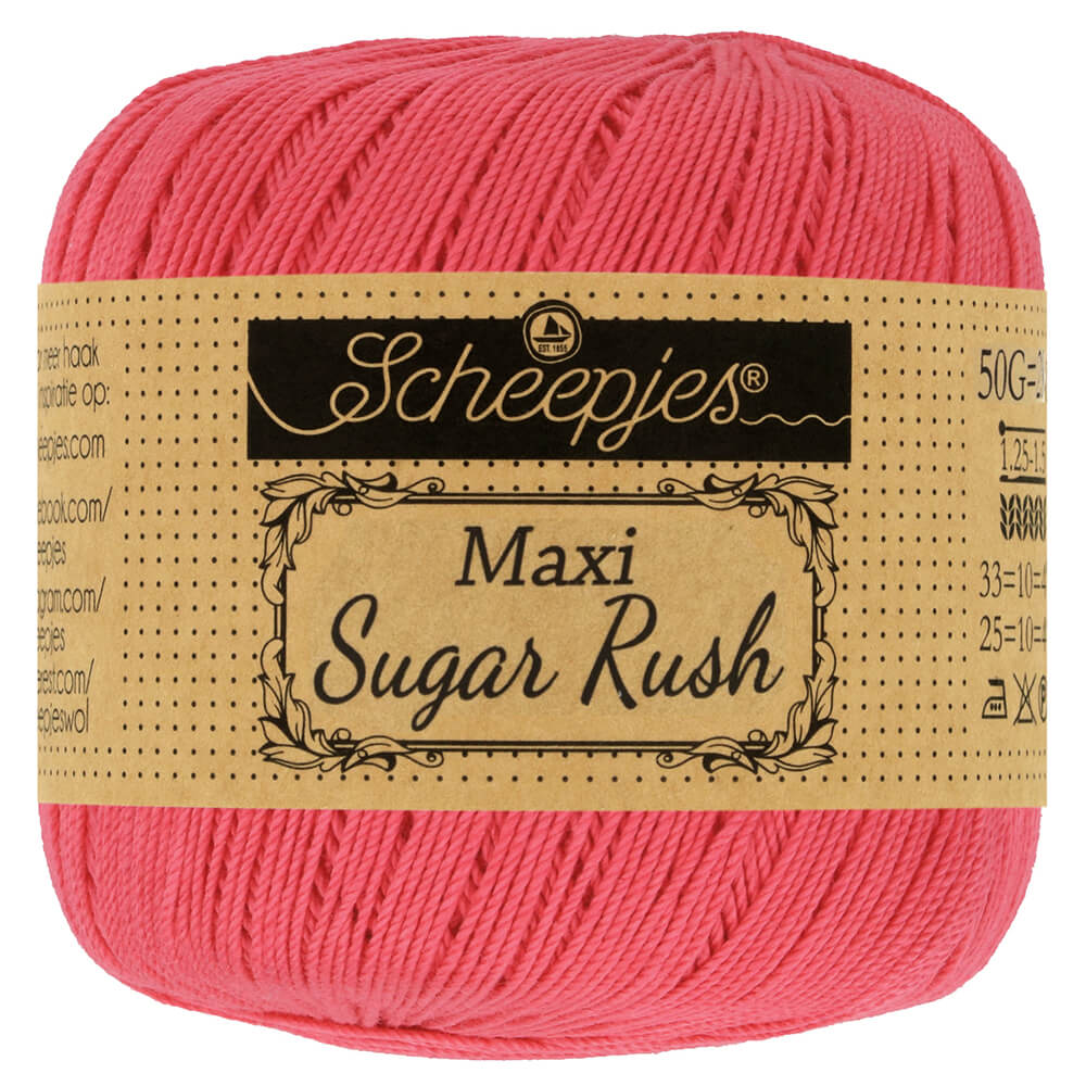 Scheepjes Maxi Sugar Rush 50g - 256 Cornelia Rose