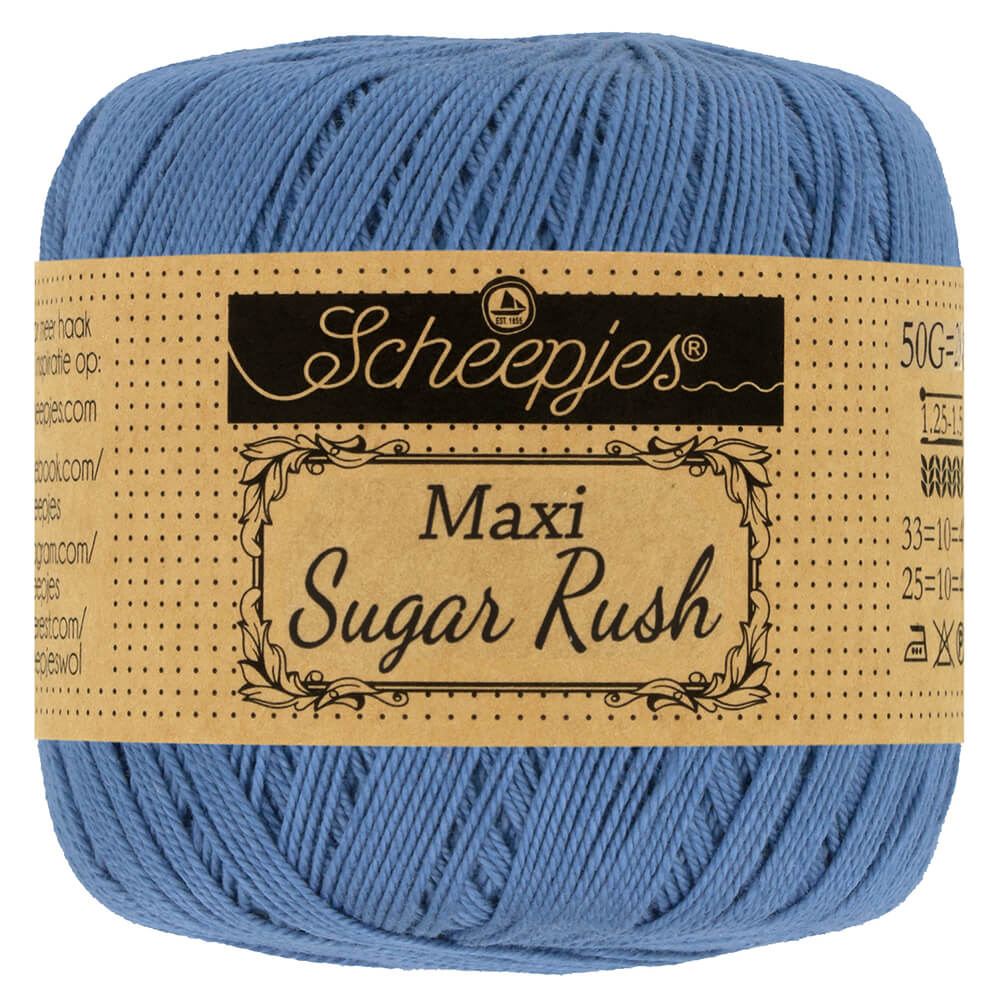 Scheepjes Maxi Sugar Rush 50g - 261 Capri Blue