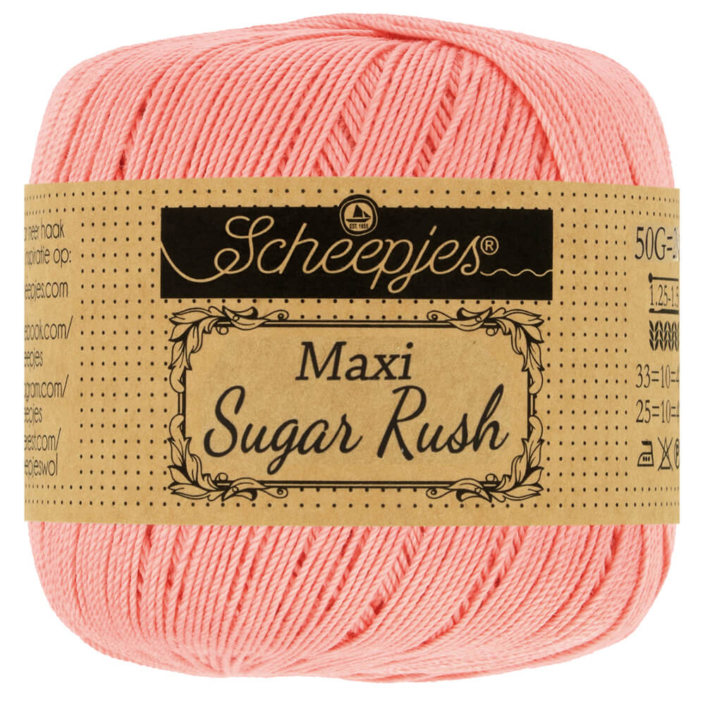 Scheepjes Maxi Sugar Rush 50g - 264 Light Coral