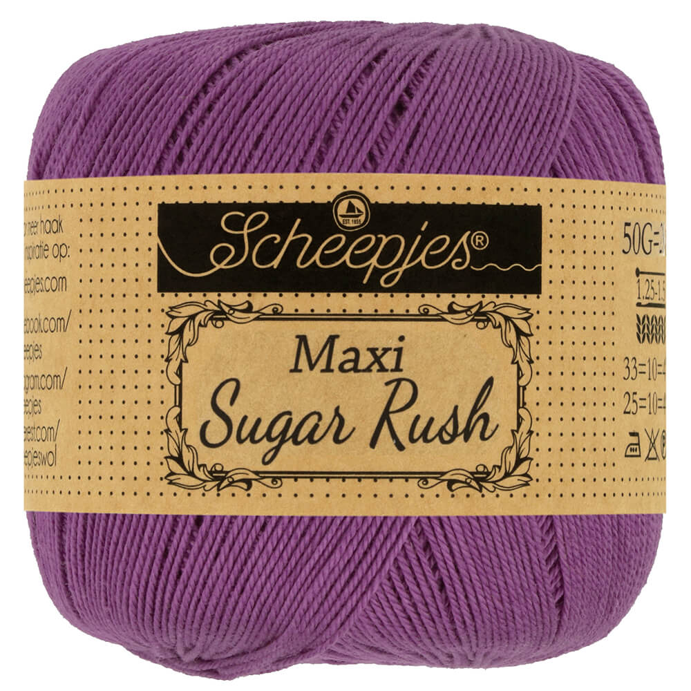 Scheepjes Maxi Sugar Rush 50g - 282 Ultraviolet