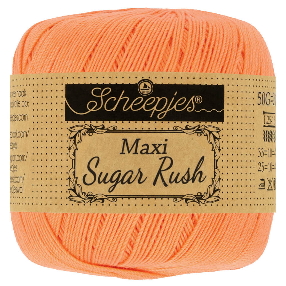 Scheepjes Maxi Sugar Rush 50g - 386 Peach