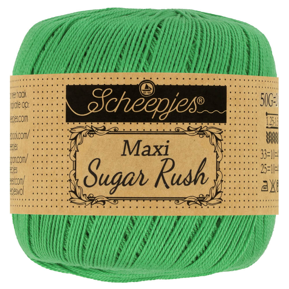 Scheepjes Maxi Sugar Rush 50g - 389 Apple Green