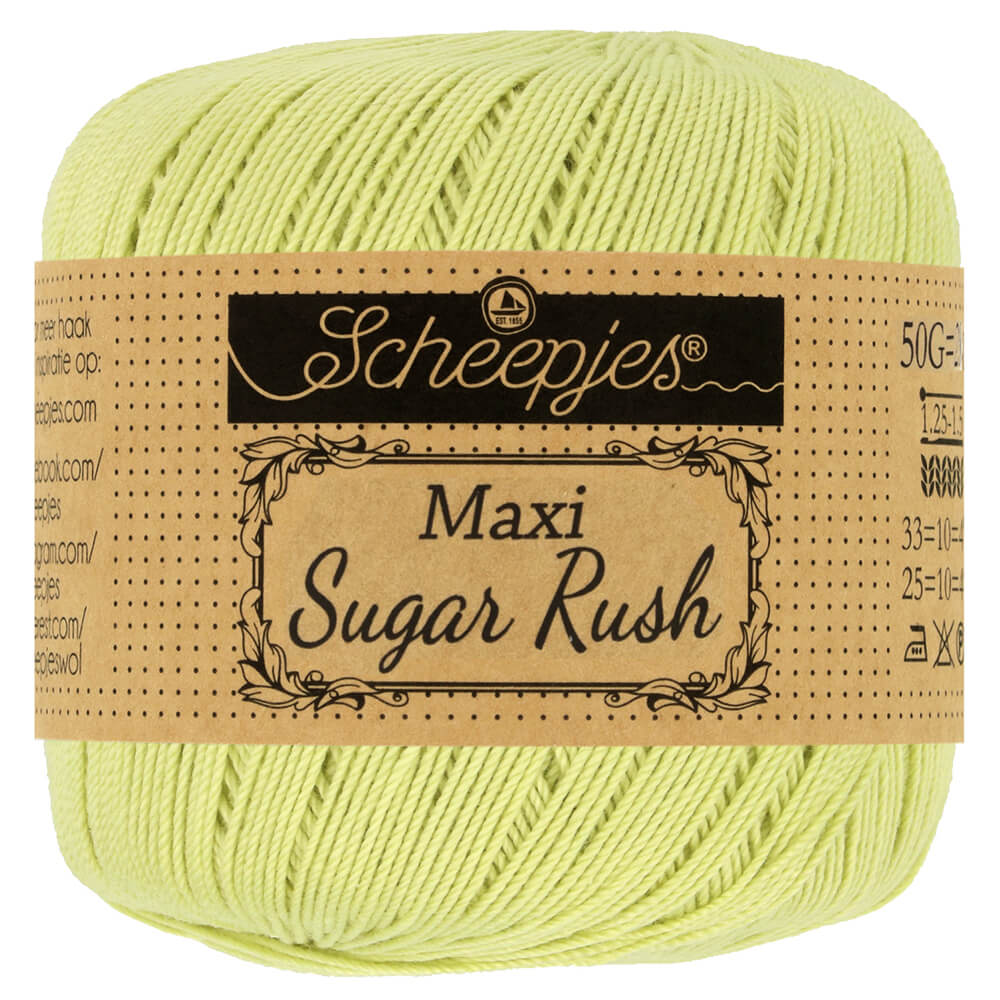 Scheepjes Maxi Sugar Rush 50g - 392 Lime Juice