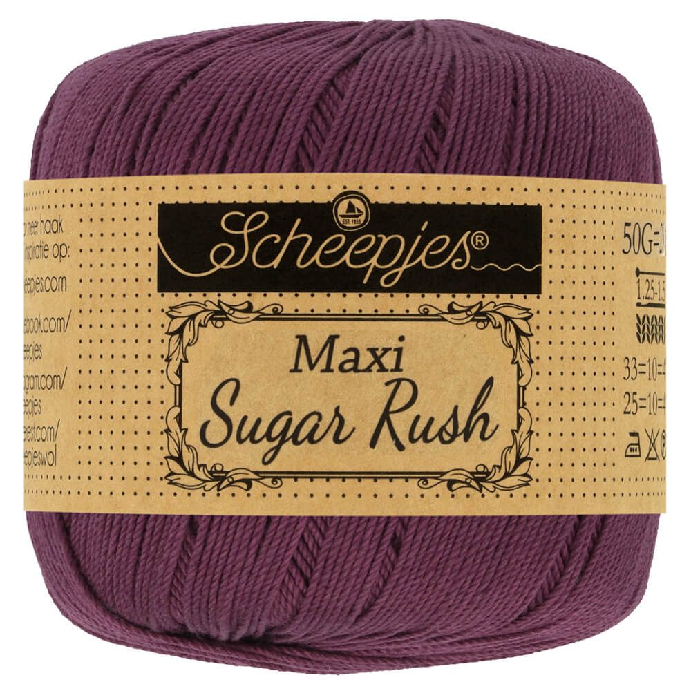 Scheepjes Maxi Sugar Rush 50g - 394 Shadow Purple