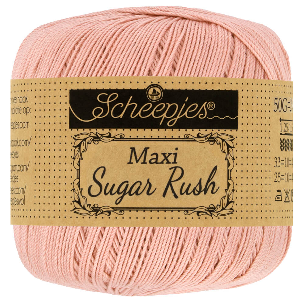 Scheepjes Maxi Sugar Rush 50g - 408 Old Rosa