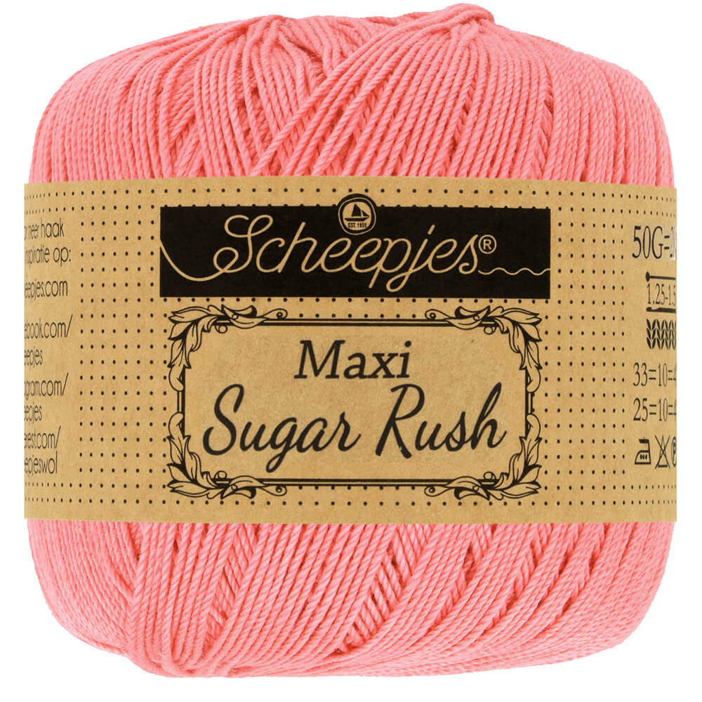 Scheepjes Maxi Sugar Rush 50g - 409 Soft Rosa