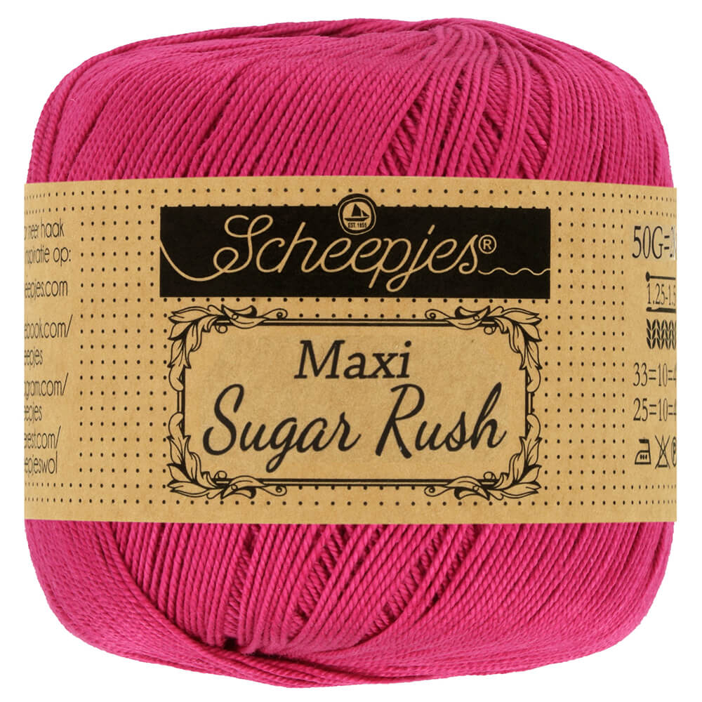 Scheepjes Maxi Sugar Rush 50g - 413 Cherry