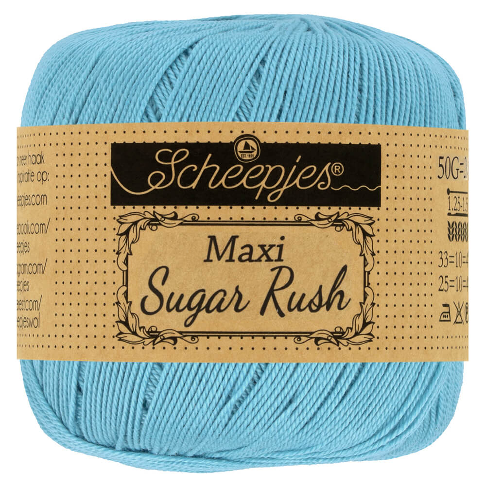 Scheepjes Maxi Sugar Rush 50g - 510 Sky Blue