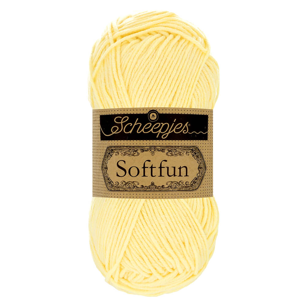 Scheepjes Softfun 50g - 2496 Banana