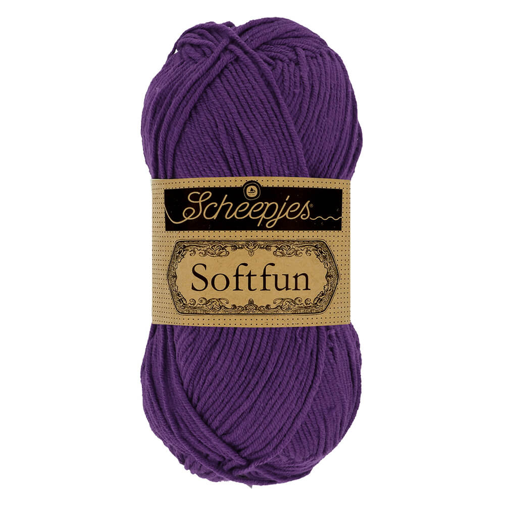 Scheepjes Softfun 50g - 2515 Deep Violet