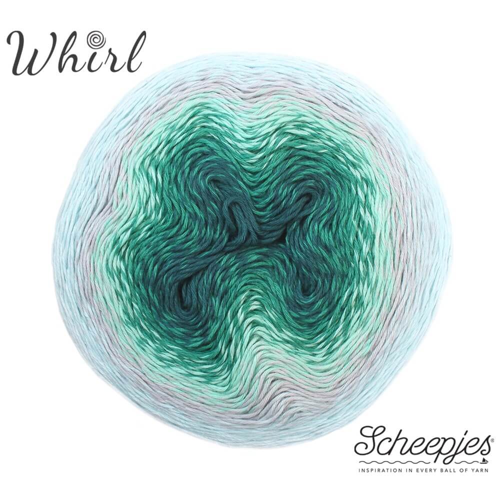 Scheepjes Whirl 1000m - 781 Sea Breeze Tease