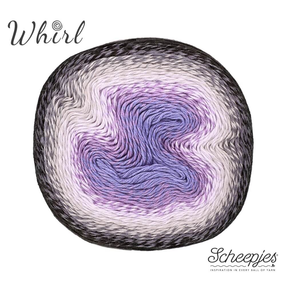 Scheepjes Whirl 1000m - 786 Dark Grape Squish