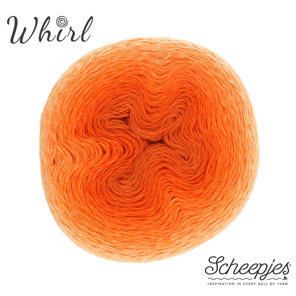 Scheepjes Whirl 1x1000m - 554 Tangerine Tambourine