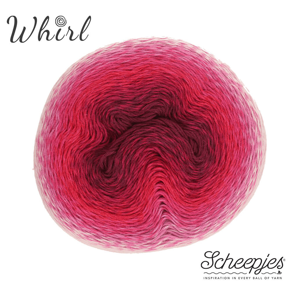 Scheepjes Whirl 1x1000m - 555 Forbidden Fuchsia