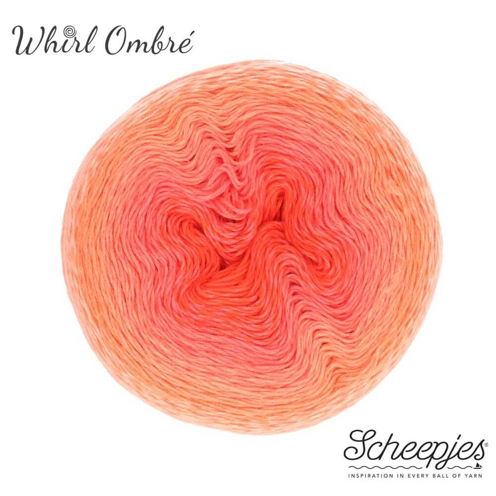 Scheepjes Whirl 1x1000m - 557 Coral Catastrophe