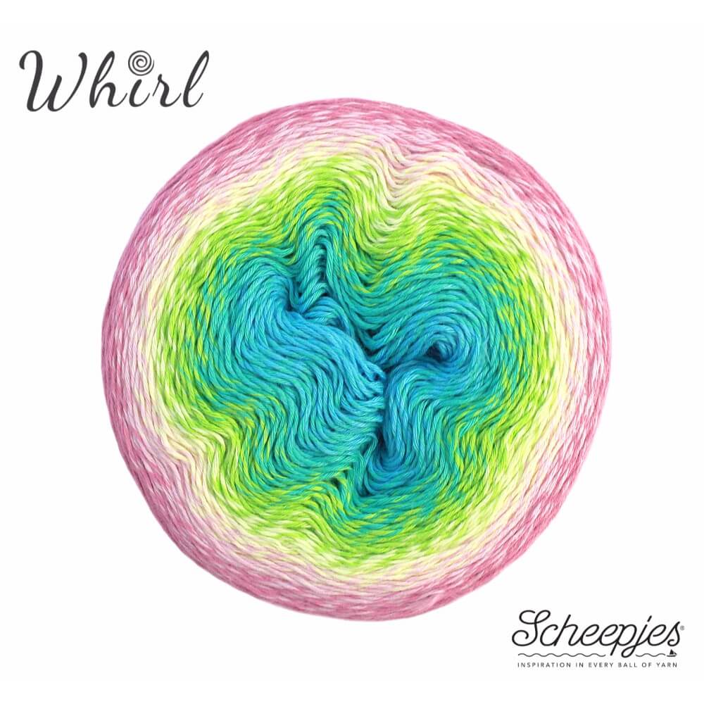 Scheepjes Whirl 1x1000m - 768 Sherbet Rainbow