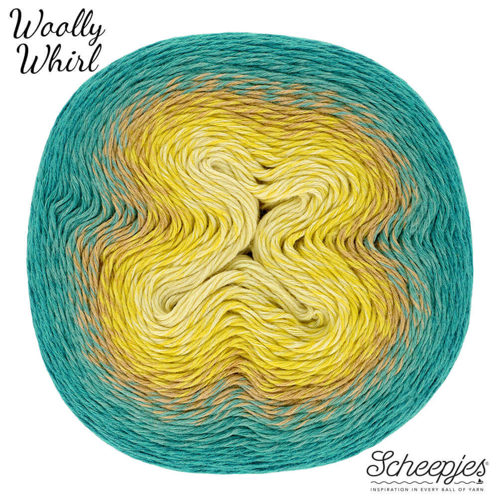 Scheepjes Woolly Whirl 1000m - 476 Custard Cream Centre