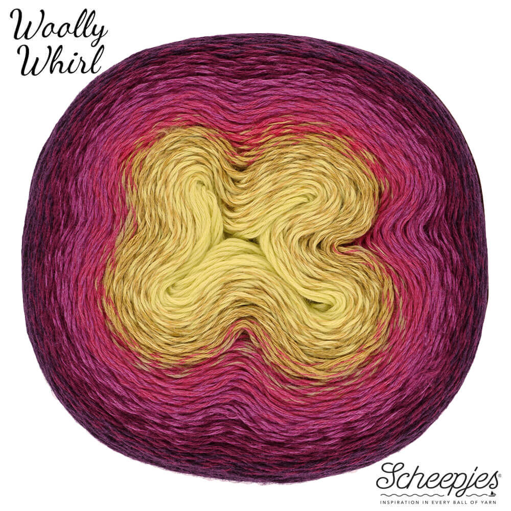 Scheepjes Woolly Whirl 1000m - 478 Crème Anglaise Centre